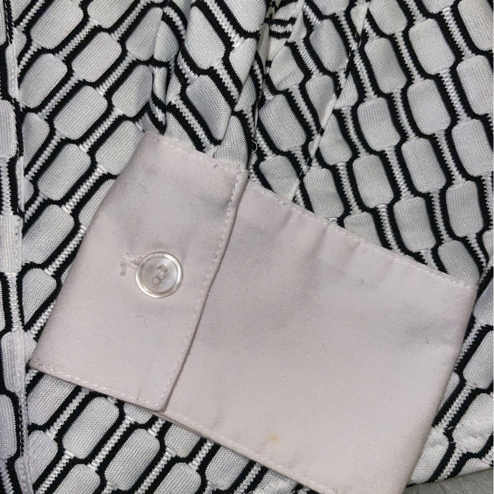 🎂Notations Stylish Black and White Women’s Blouse - Picture 6 of 6